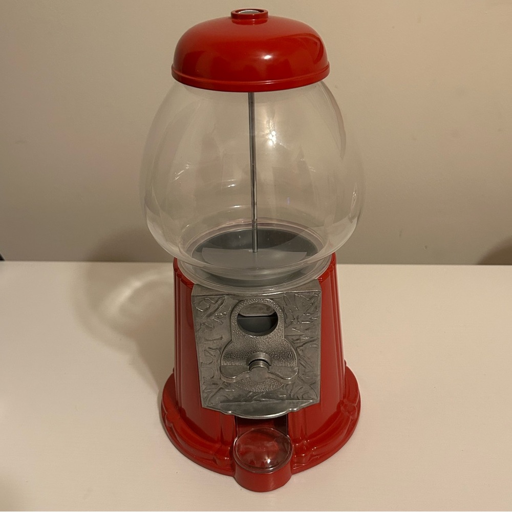 Red Gumball Machine